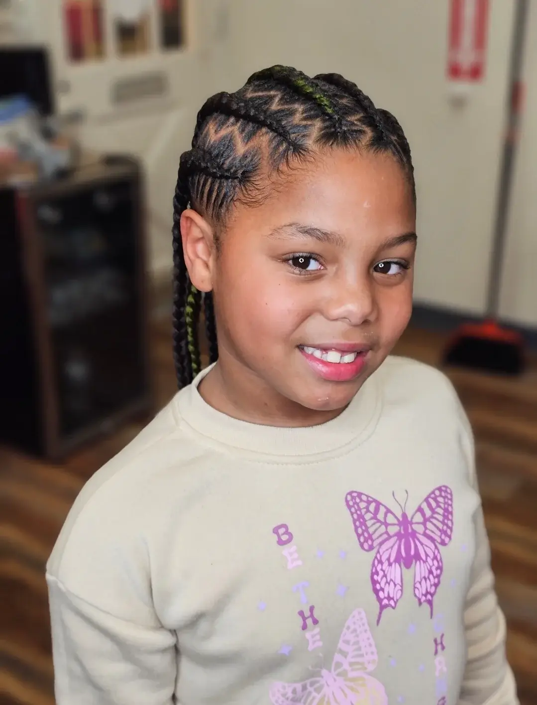 Braids and twists styling