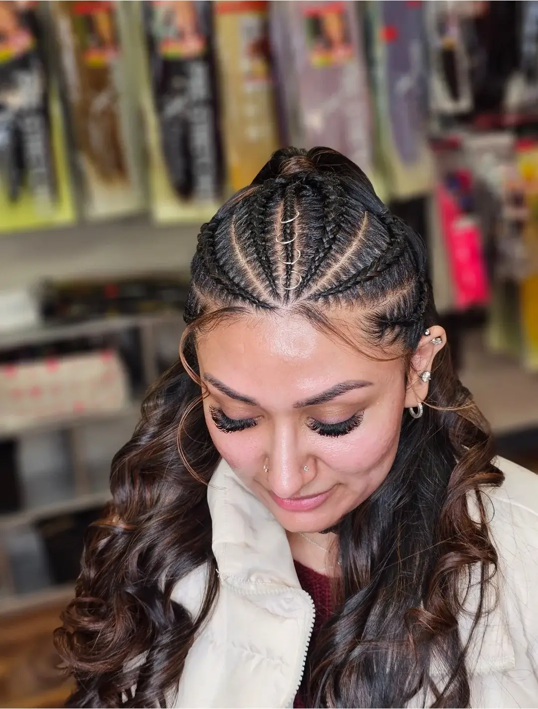 Braids and twists styling