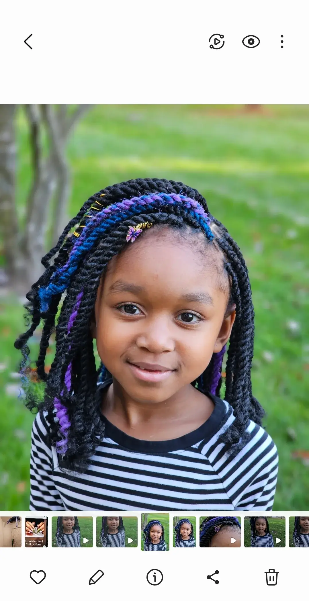 Braids and twists styling