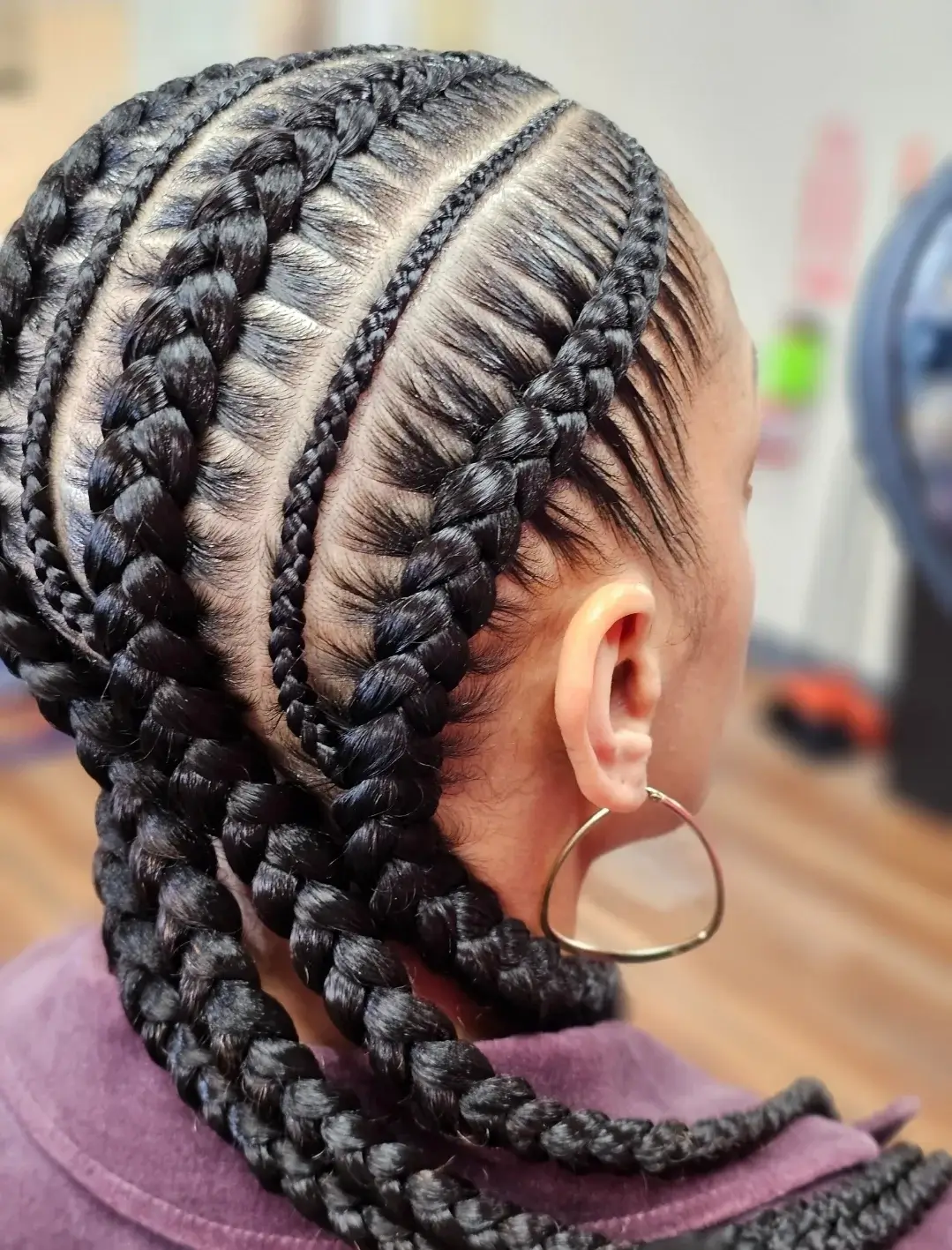 Braids and twists styling