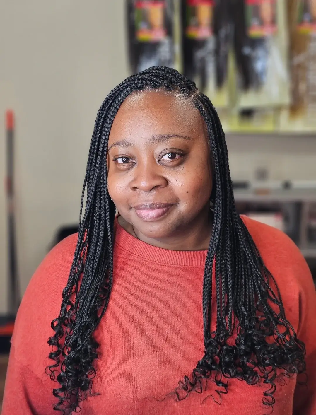 Braids and twists styling
